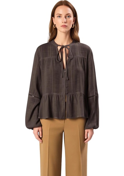 Kadın Açık V Yaka Dantelli Pamuklu Gömlek Fonksiyonel Dayanıklı Kaliteli Konforlu Estetik Şık fiyatları