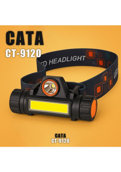 CT-9120 Madenci Ledli Kafa Lambası 2 Adet fiyatları