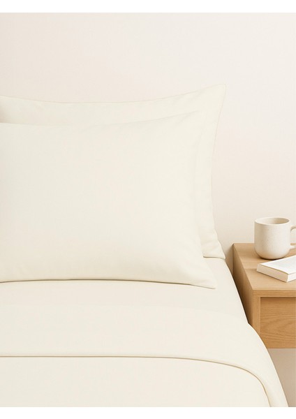 | Purecomfort | Doğal Pamuk 2'li Yastık Kılıfı Seti | Ekru modelleri