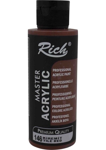 Rich Akrilik Boya Master 120 cc Kiremit 120-146