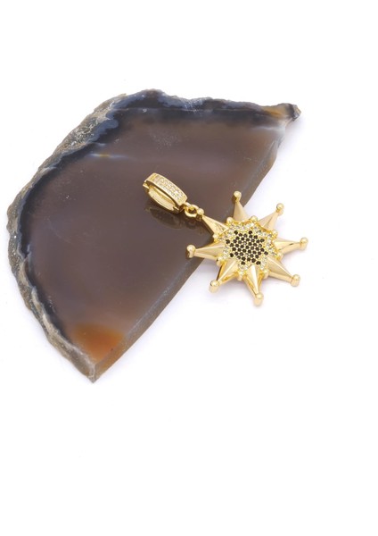 Ajda Charm Çelik Altın Kaplama Kadın Yıldız MODEL-CHR-118