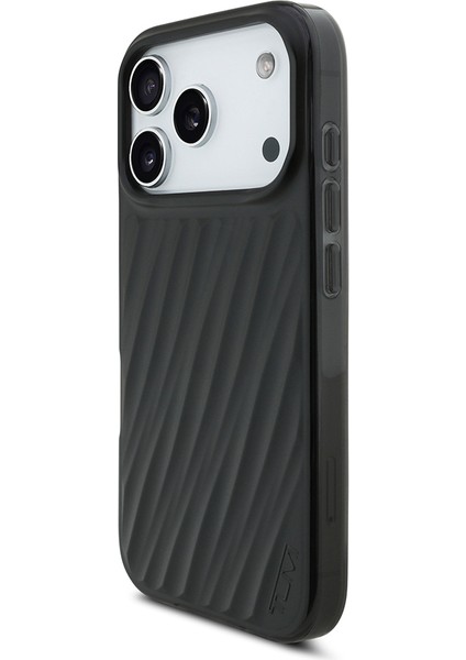 iPhone 17 Pro Uyumlu Kılıf Tumı Orjinal Lisanslı M-Safe Şarj Özellikli Transparan Kapak Siyah fiyatları