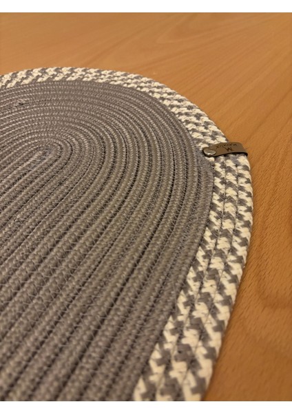 Herakles Amerikan Servis El Yapımı Pamuklu Natural Jüt Örme Desenli Runner 30X80 fırsatları