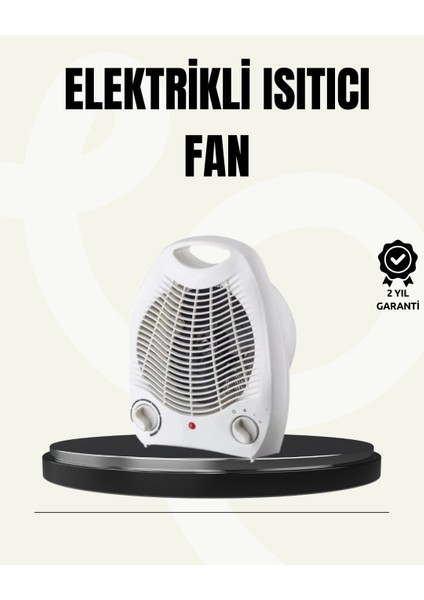 Buğz Mini Elektrikli Isıtıcı – Taşınabilir Fanlı Isıtma Sistemi