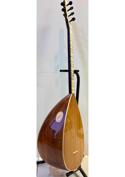 Tam Profesyonel Kısa Sap Oyma Maun Bağlama