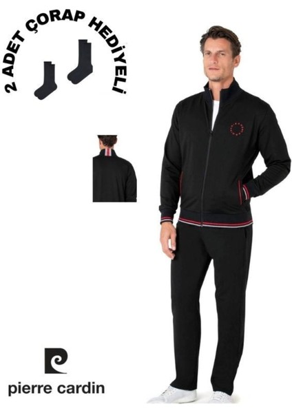 Mevsimlik Fermuarlı & Cepli Düz Paça Eşofman Takımı TH0CL7VR25PCVR