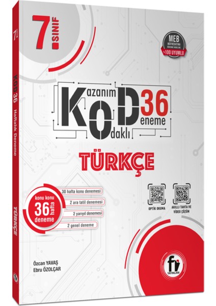 7.sınıf KOD36 Deneme Türkçe (Güncel Müfredat) fiyatları
