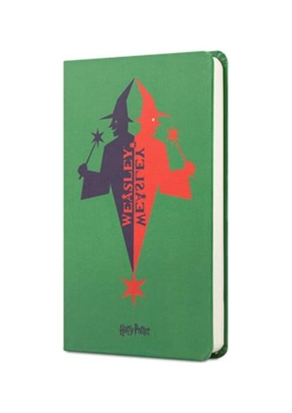 Mabbels Sert Kapak Mini Defter Harry Potter Weasley Yeşil 80 Yp 9X14 DFT-388241