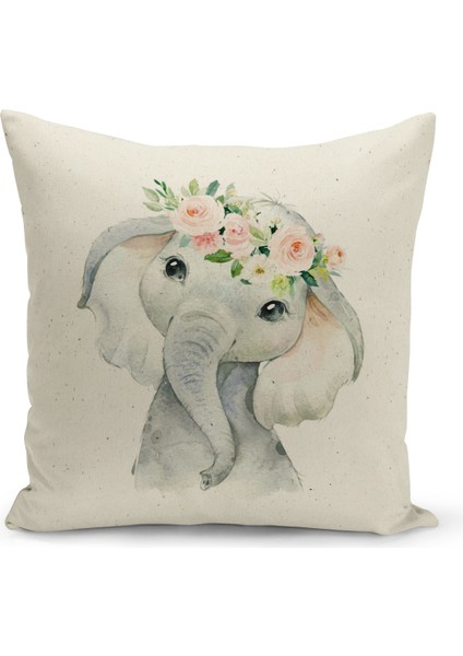 Çocuk Bebek Odası Dijital Baskılı Kırlent Kılıfı