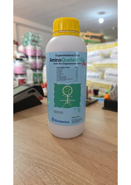 Amino Quelant Ca 1 Lt – Sıvı Kalsiyum ve Aminoasit ile Bitki Gelişimi Destekleyici (İthal)