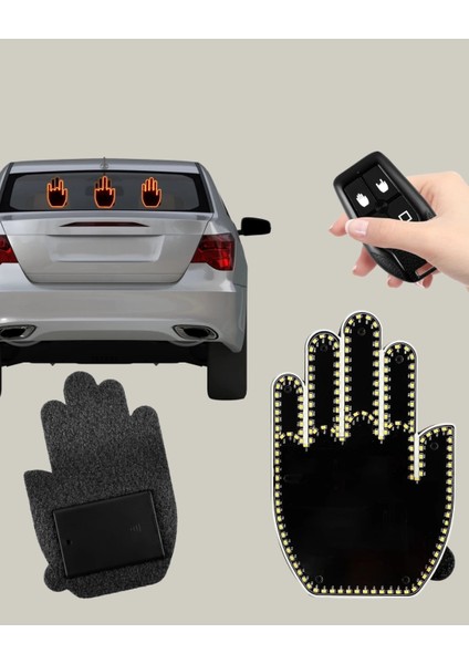 A Kalite Uzaktan Kumandalı LED Park Uyarı Işığı El Figürlü Model indirimleri