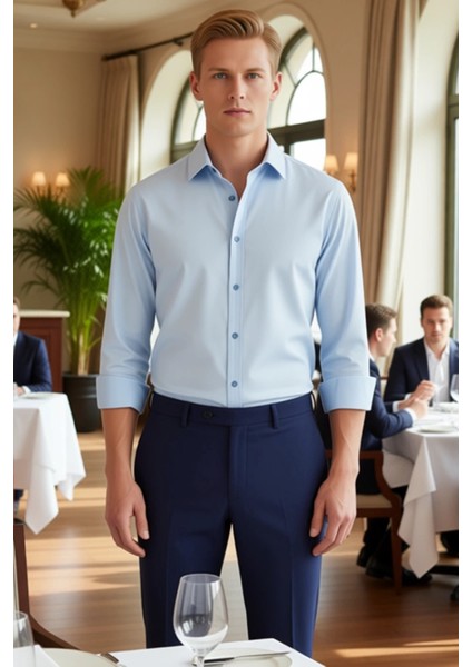 Erkek Regular Fit Pamuklu Keten Görünümlü Apoletli Çok Yönlü Gömlek Stili Fonksiyonel Spor