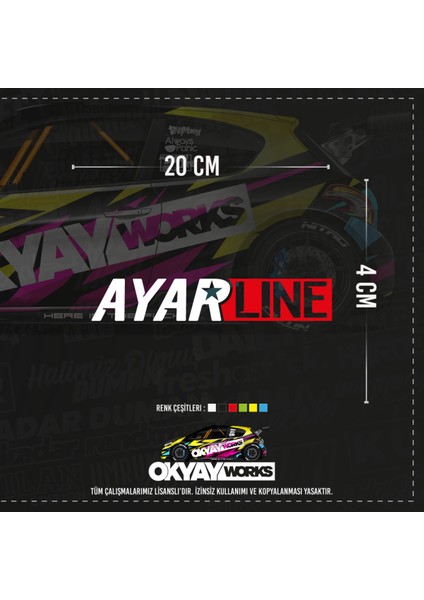 Ayarline Sticker - Hologram