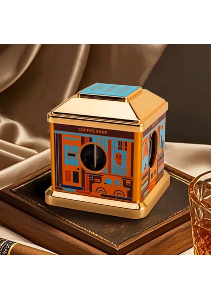 Fırebırd Destkop Home Desıgn Gold-Yellow Masa Tipi Puro Makası 4 Farklı Kesici Bölmeli JF-J73-5 Yellow Mix fiyatları