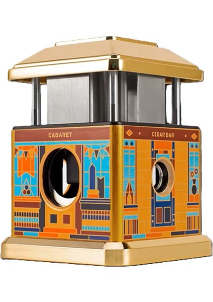 Fırebırd Destkop Home Desıgn Gold-Yellow Masa Tipi Puro Makası 4 Farklı Kesici Bölmeli JF-J73-5 Yellow Mix modelleri