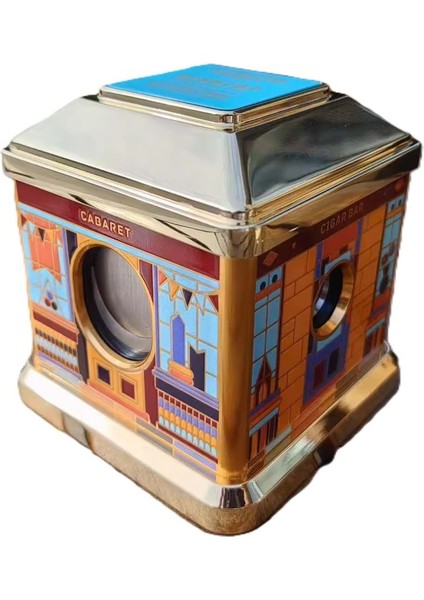 Fırebırd Destkop Home Desıgn Gold-Yellow Masa Tipi Puro Makası 4 Farklı Kesici Bölmeli JF-J73-5 Yellow Mix fırsatları