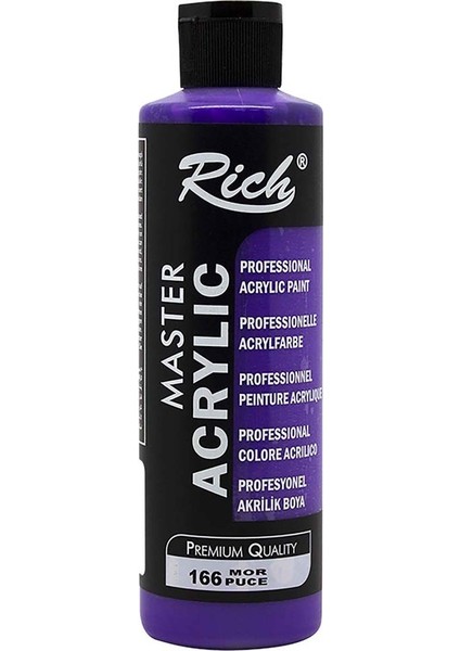 Rich Akrilik Boya Master 120 cc Mor 120-166