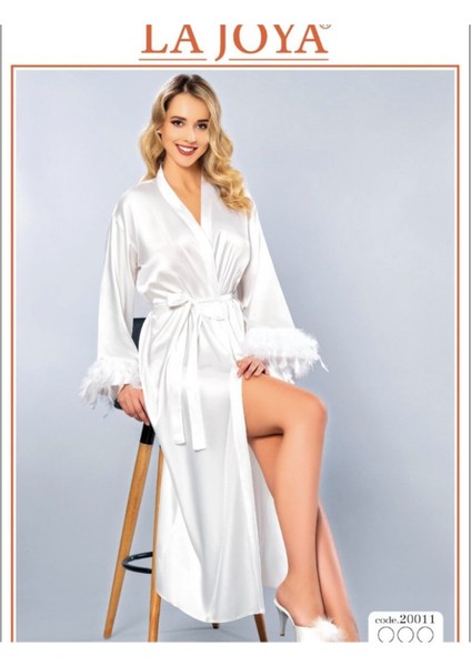 20011 Tüylü Uzun Sabahlık