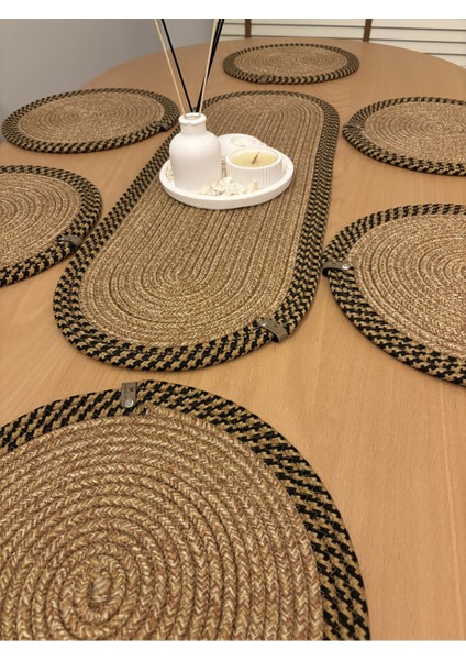 Herakles 6 Adet Supla+Runner Set 33 cm -Amerikan Servis Hasır modelleri