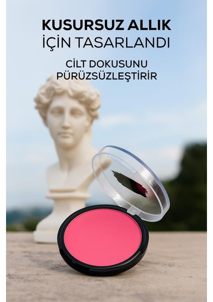 Tekli Yüksek Pigmentasyonlu Mat Toz Allık No:1 indirimleri