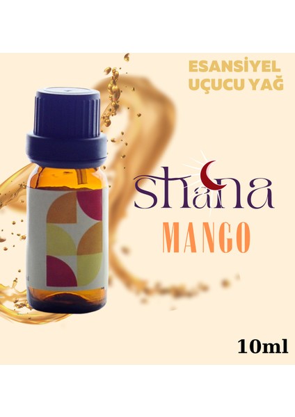 Mango Ağacı Esansiyel Uçucu Yağ, Buhurdanlık Yağı, Difüzör Esansı, Oda Kokusu 10ML