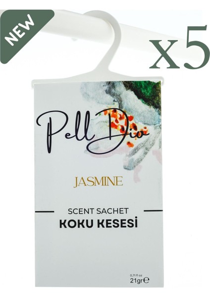 5'li Yasemin Dolap Ayakkabılık ve Çekmece Parfümlü Kese Kokusu Oda Koku Kesesi modelleri