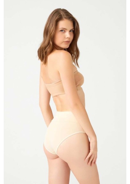 Pamuklu Yüksek Bel Toparlayıcı Kadın Bikini Külot 3'lü Paket fiyatları