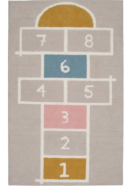 Stapsparv Çocuk Halısı Bej 100 x 160 cm