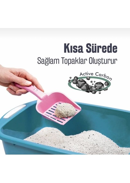 AS250 Aktif Carbon Granüllü Topaklanan Kedi Kumu 5 Lt / Car Litter fırsatları