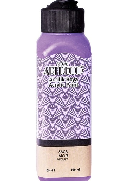 Artdeco Akrilik Boya 140 ml Mor 070R-3608 modelleri