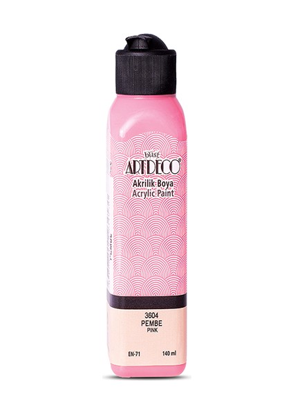 Artdeco Akrilik Boya 140 ml Pembe 070R-3604