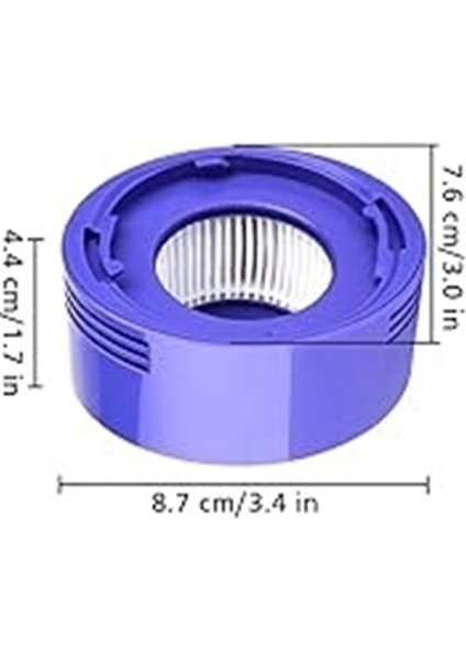 Dyson V7 V8 Cordless Uyumlu Filtre