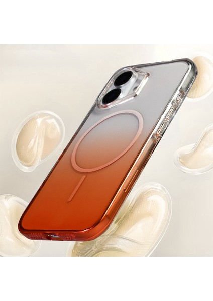 iPhone 16 Kılıf M-Safe Şarj Özellikli Zore Septik Silikon Kapak - Pembe