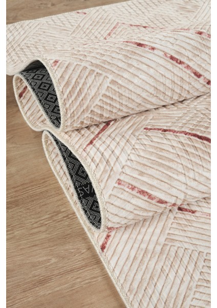 Mira Yıkanabilir Düz Saçak Kaymaz Tabanlı Kesme Rulo Halı Yolluk,oturma Odası,mutfak VIZON-7041 fiyatları