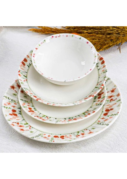 24 Parça 6 Kişilik Porselen Yemek Takımı fiyatları