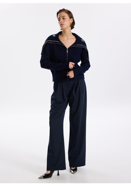 Lacivert Kadın Hırka F5WL-HRK0300 fiyatları