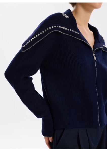 Lacivert Kadın Hırka F5WL-HRK0300 fırsatları