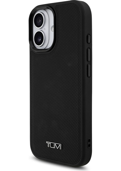 iPhone 17 Uyumlu Kılıf Tumı M-Safe Şarj Özellikli Deri Noktalı Dizayn Kapak Siyah fiyatları