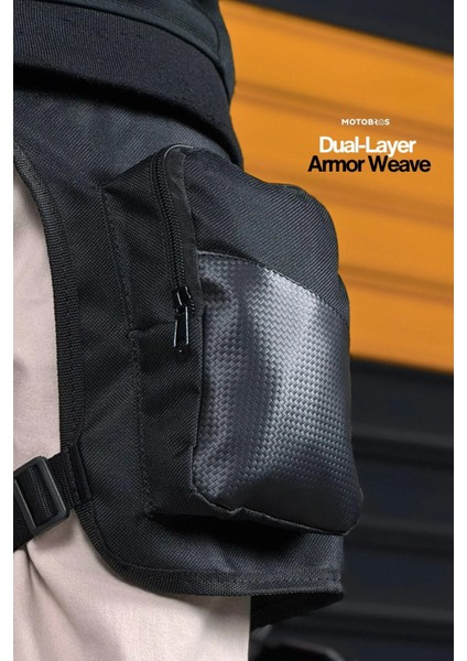 X-67 Motosiklet Bacak Çantası Karbon Motorcu Çantası Motosiklet Çantası 3 Gözlü indirimleri