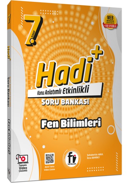 7.sınıf Hadi Soru Bankası Fen Bilimleri (Güncel Müfredat) fiyatları