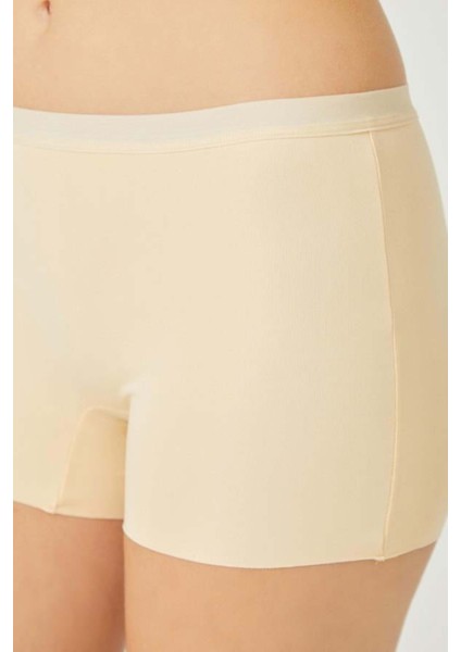 Basic Lazer Kesim Dikişsiz Kadın Boxer Külot 6'lı Paket-2 modelleri