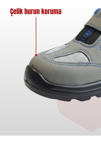 Made Action S1 Src Gri Kaymaz, Nefes Alabilir, Hafif, Çelik Burunlu, Ergonomik Tabanlı Iş Güvenliği Ayakkabısı fiyatları