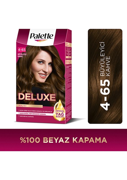 Palette Deluxe Saç Boyası 4-65 Büyüleyici Kahve