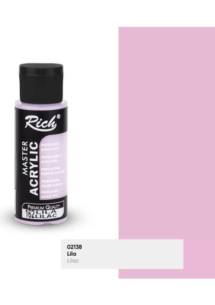 Rich Akrilik Boya Master 60 cc Lila