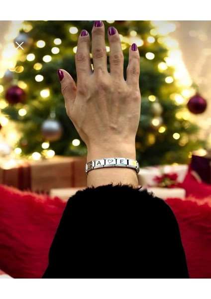 316L Çelik Kişiye Özel Nominaton Çift Bilekliği Istediğini Yazdır (2 Adet) indirimleri