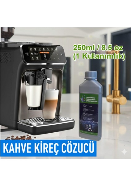 Philips Uyumlu CA6700/10 Espresso Makinesi Kireç Temizleme Solüsyonu, Nespresso modelleri