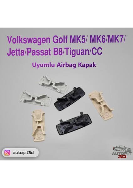 Volkswagen Golf Mk5/ Mk6/mk7/jetta/passat B8/tiguan/cc Uyumlu Airbag Kapak fiyatları