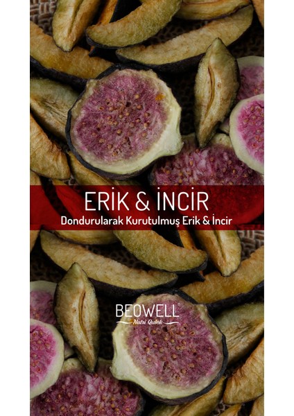 Nutri Quick – Freeze Dried Dondurularak Kurutulmuş Erik & Incir fiyatları