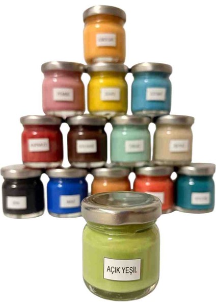 Seramik Çini Boyası 40CC Açık Yeşil fiyatları