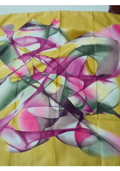 %100 Pamuk Çiçek Desen Motifli Kışlık Pamuklu Eşarp Fular 100X100 cm fiyatları